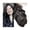 8 inches, variant on European Human Hair Topper 12x13CM Silk Top Skin Base with PU Around and 4 Clips, 8-22" Natural Wavy Virgin Hair Pieces for Thinning Hair/ Hair Less