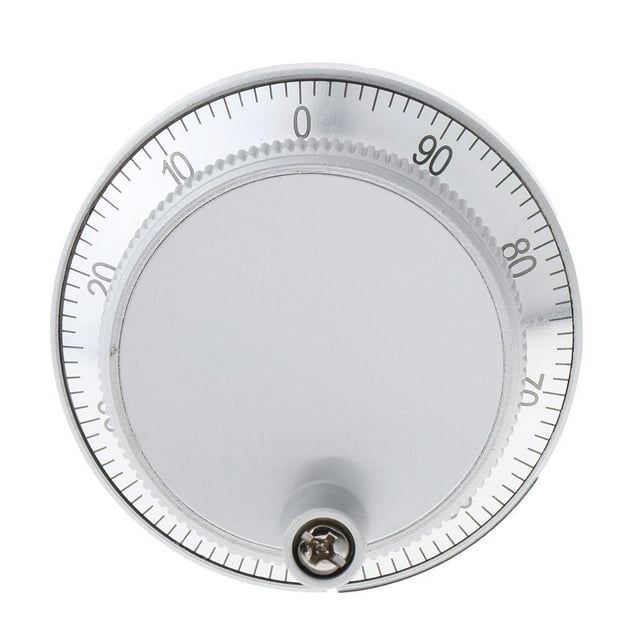 Generador de Manual de Rueda de Mano 100PPR 5v, Codificador Giratorio Electrónico de Herramienta CNC para Fresadora, 60 Mm Cola Codificador de pulsos de rueda de manija