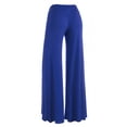 thumbnail image 3 of Made by Johnny Women's Wide Leg Palazzo Lounge Pants XXL ROYAL_BRITE, 3 of 6