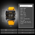 thumbnail image 3 of SKMEI Men's Watch,  Big Face Fashion Outdoor Sports Watch, Yellow, 3 of 8