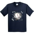 thumbnail image 3 of Inktastic Baseball Breakthrough Youth T-Shirt, 3 of 5