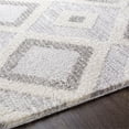 thumbnail image 2 of Valencia Light Gray 6'7" x 9' Global Rectangle Area Rug, 2 of 6