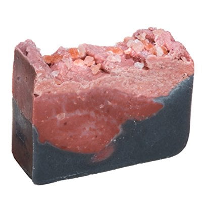 - Bamboo Charcoal, Himalayan Pink Salt Soap Bar (4Oz) - Oily skin Acne treatment Handmade Soap, Essential Oils- Organic Natural by Falls River Soap Company