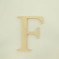 thumbnail image 4 of Package of 1, 18 Inch X 3/4" Thickness Baltic Birch Wood Letter F in The Times New Roman Font, Thick, Upper Case for Art & Craft Project, Made in USA, 4 of 4