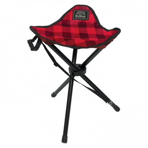 Kuma Tri Pod Chair (Red Plaid)