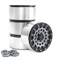 thumbnail image 1 of 4PCS Aluminum Alloy 2.6Inch Beadlock Wheel Hub Rim with 17mm 12mm Combiner RC Crawler Car Upgrade Parts, 1 of 5