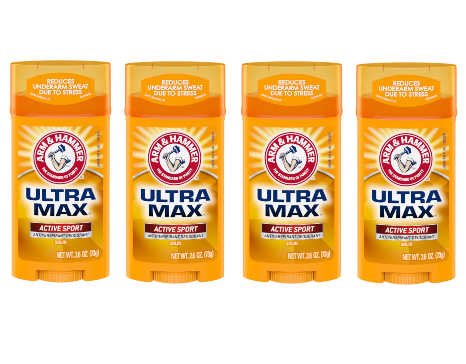 Arm & Hammer Ultramax Solid Antiperspirant Deodorant Active Sport 2.6