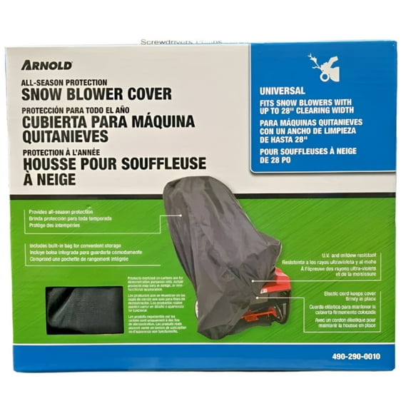 Arnold Vinyl Universal Snow Blower Cover 490-290-0010