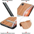 thumbnail image 7 of Labanema Samsung Galaxy A10 2019 Case, Samsung Galaxy A10 2019 Cover with Metal Kickstand, Natural Wood TPU Cover, Anti Scratch Case for Samsung Galaxy A10 2019 (Moon), 7 of 7