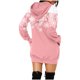 thumbnail image 2 of WILLBEST Sudaderas para Mujer, Vestido de Navidad, Vestido de Noche para Mujer, Sudadera Navideña de Moda con Capucha y Bolsillo Tipo Bolso, Sudadera Estampada, Falda de Moda Mediana, 2 of 4