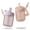 soft Lilac/Blush, variant on Moonkie Baby Straw cup | Silicone Toddler Sippy Cup Training Cup with Straw Lid | BPA-Free Drop-Proof Cup | Baby Led Weaning | 6 Months+, 5 oz, 2pack