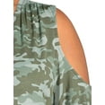 thumbnail image 4 of Terra & Sky Women's Plus Size Cold Shoulder T-Shirt, 4 of 5