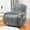 gray, variant on Reclining Chair Slipcovers with Pocket& Elastic Bottom, Soft Feel Fitted Lazy Boy Sofa Couch Cover Washable, Stretch Recliner Furniture Protector