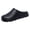 Black, variant on Women's Fleece Lined Waterproof Clogs Wide Toe Box Platform House Slippers Non Slip Indoor Outdoor Walking Shoes Size 8-8.5