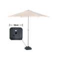 thumbnail image 4 of Base para Sombrilla EKE LIFE HOME Rellenable 2.7 M Resistente, 4 of 5