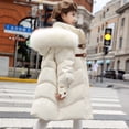 thumbnail image 1 of Chaqueta de plumón para niños para niñas medianas y largas 2023 nueva chaqueta engrosada estilo bebé con plumón de pato blanco para niños medianos y grandes de estilo coreano, 1 of 4