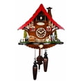 thumbnail image 1 of Quartz Cuckoo Clock Heidi house with music, 1 of 1