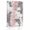 Pink White Gray, variant on Canvas Wall Art, Pink Grey Abstract Framed Canvas Prints for Bedroom Bathroom, Modern Minimalist Smear Art Gallery Wrapped Wall Decor for Home Office, Gifts, 11"x14" Ship Next Day