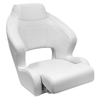 Wise 3338-784 Baja Extra Large Bucket Seat with Flip-Up Bolster, Brite White