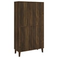 thumbnail image 6 of Newboti Furniture Sakai Dark Pine 4-door Tall Accent Cabinet BN.4587, 6 of 8