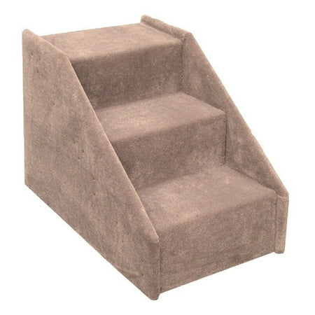 Animal Stuff Dog Stairs Carpeted 3 Step Pet Stair