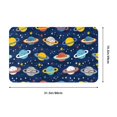 thumbnail image 5 of Planets and Stars Door Mat for Indoor, Welcome Door Mats Front Entrance Rug, Non-Slip Bathroom kitchen Rugs for Inside Floor, Small Rug Dog Door Mat 20X31.5 Inch, 5 of 5