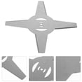 thumbnail image 4 of Paddsun Weed Eaters Replacement Blade, 2Pack Metal Blades For Electric Weed Eater Brush Cutter Grass Trimmer, 4 of 6