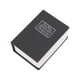 thumbnail image 3 of Caja de ahorros para adultos Bling Bling caja fuerte para libros negra con llave, 3 of 12
