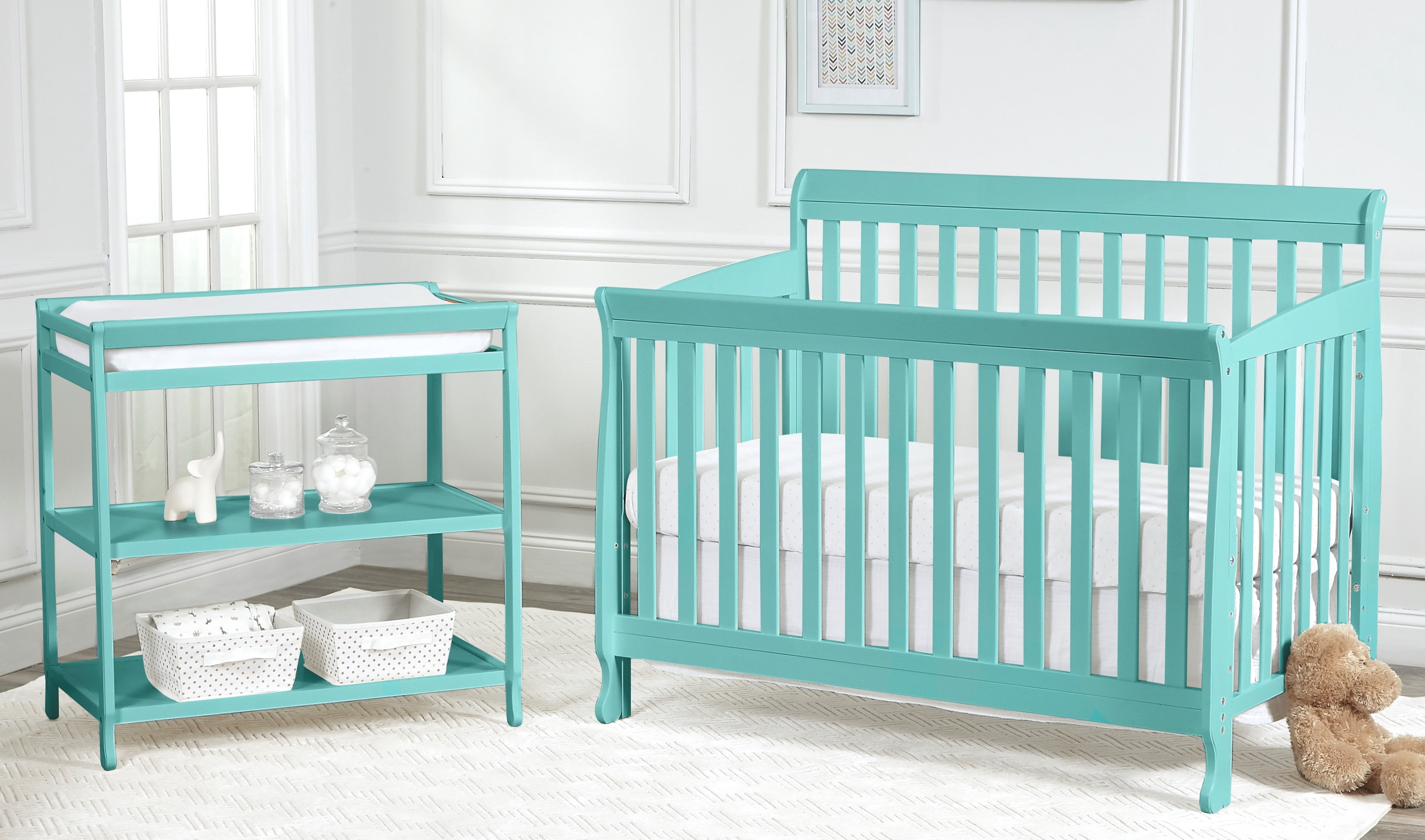 Suite Bebe Riley Changing Table, Turquoise Finish