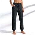 thumbnail image 5 of WULMLEO Stretch Active Pants for Women Over 50 - Women's Ultra Stretch Ice Silk Quick Drying Comfort Casual Pants Over 50 Dark Gray XL, 5 of 6