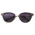 thumbnail image 5 of grinderPUNCH Female Cat Eye Full Lens Magnified Tinted Adult Reading Sunglasses-Purple Stone Tortoise,+3.50, 5 of 5