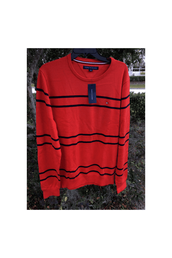 $64.99 Tommy Hilfiger Men's Cotton Crew Neck Sweater XL