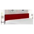 thumbnail image 2 of Faux Suede Headboard, Digitally Printed Weathered Texture, Upholstered Decorative Metal Bed Headboard with Memory Foam for Dorm and Bedroom Accent Furniture, Ruby, King, by Ambesonne, 2 of 3
