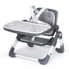 Baby Booster Feeding Seat with Removalbe Tray Height Adjustable 5 Point Harness