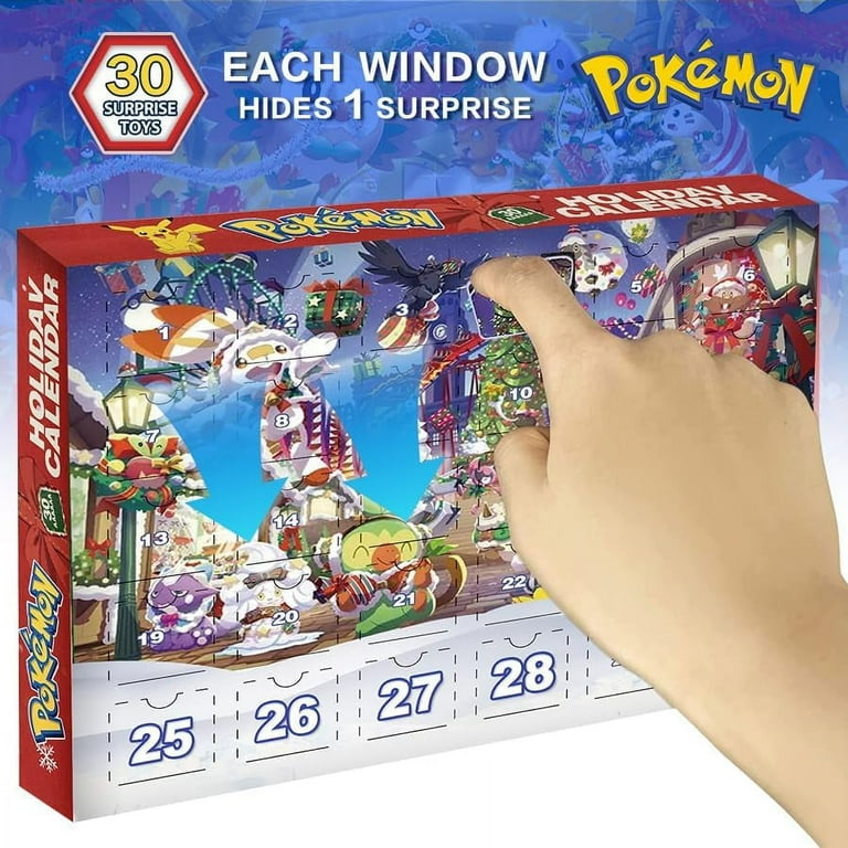 2025 30 Days Different Small Monster Figure Advent Calendar