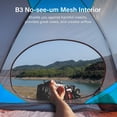 thumbnail image 4 of Tienda de Camping BISINNA para 2/4 Personas, Ligera e Impermeable, 4 of 9