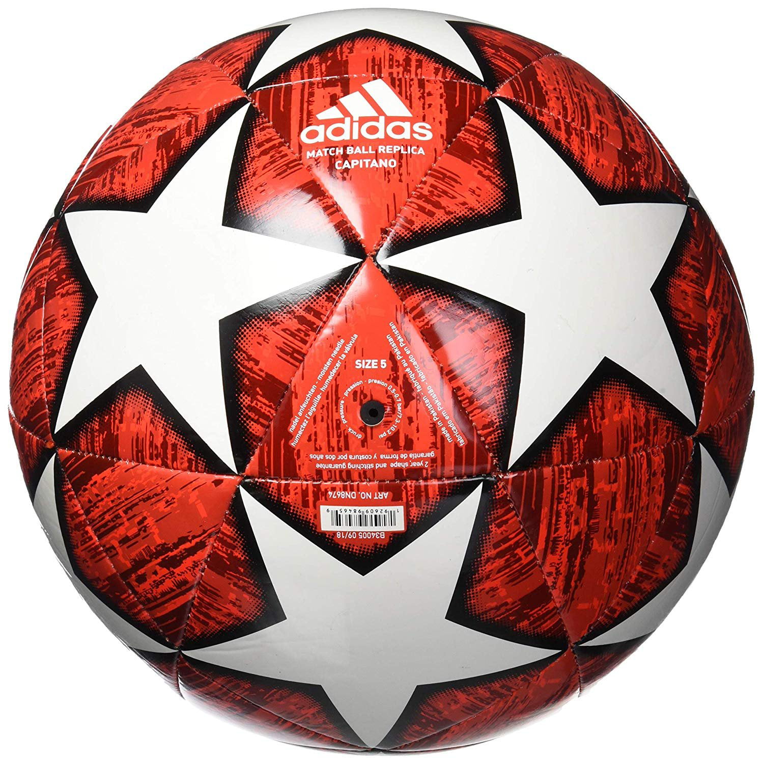 SIDA El extraño por favor confirmar adidas UEFA Champions League Finale Capitano Soccer Ball - Walmart.com