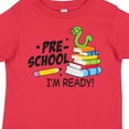 thumbnail image 4 of Inktastic Bookworm Ready for Preschool Boys or Girls Toddler T-Shirt, 4 of 5