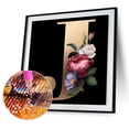 thumbnail image 4 of (B2776) Serie Pintura Y Caligrafía Con Letra Inglesa J Diamante Resina 30x30CM, 4 of 9