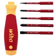 Wiha Tools 6 Piece Insulated SlimLine PocketMax Multi-Driver