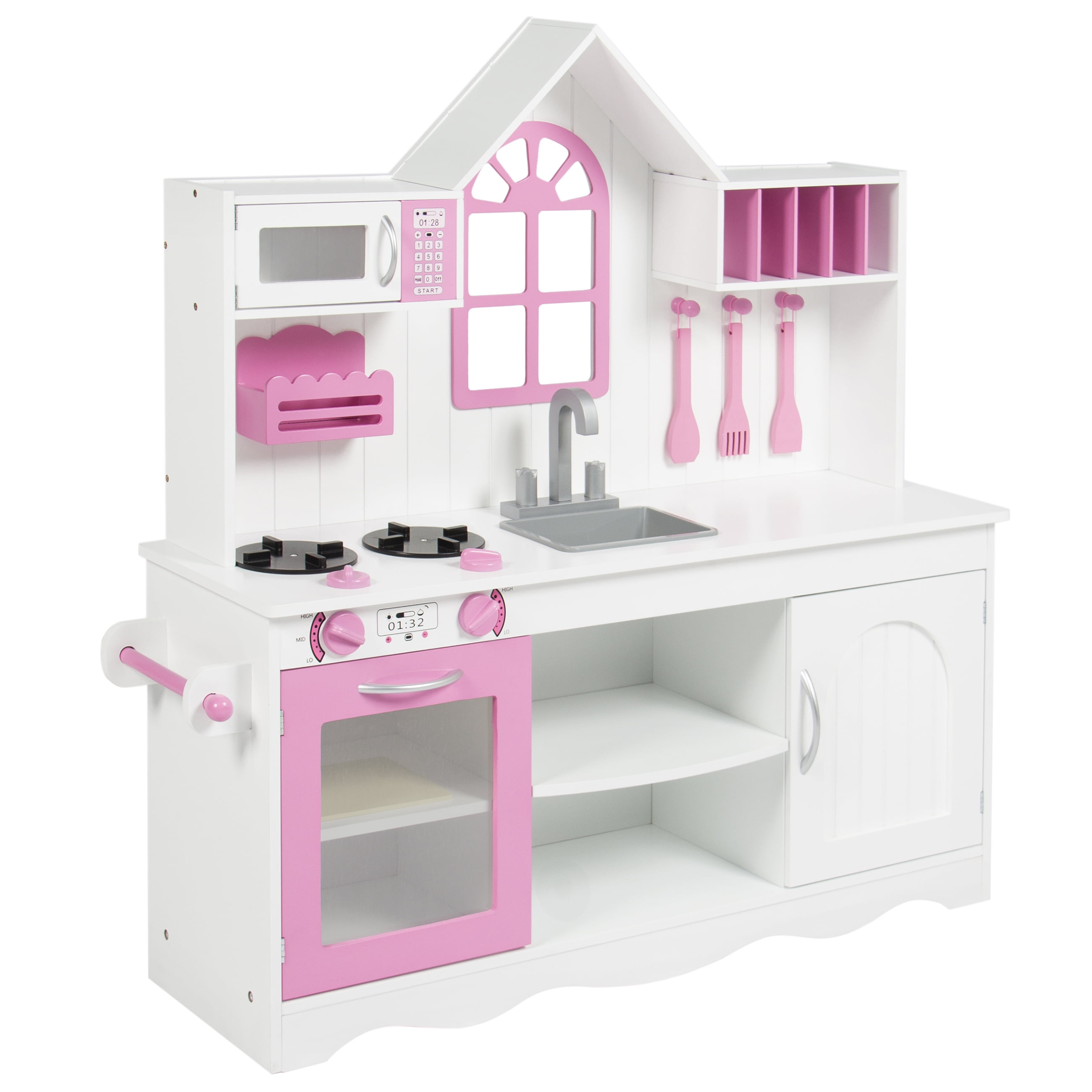 Best Choice Products BCP Kids  Wood Kitchen  Toy Toddler  