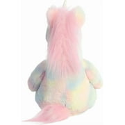 Aurora - Large Multicolor Sluuumpy - 15 Da Rainbow Unicorn - Cozy Stuffed Animal