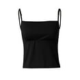thumbnail image 6 of Sngxgn Women's Camisole Tank Top-Breathable Stretch(Black,S), 6 of 7