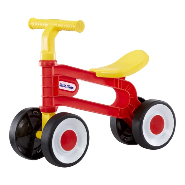 Little Tikes Scoot n Steer Indoor Outdoor Ride-On Scoot No Pedal for Preschool Kids Toddlers Children to Develop Motor Skills, Boys Girls Age 1-3