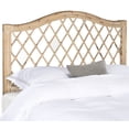 thumbnail image 2 of SAFAVIEH Gabrielle Coastal Geometric Wicker Headboard, Queen, White Washed, 2 of 4