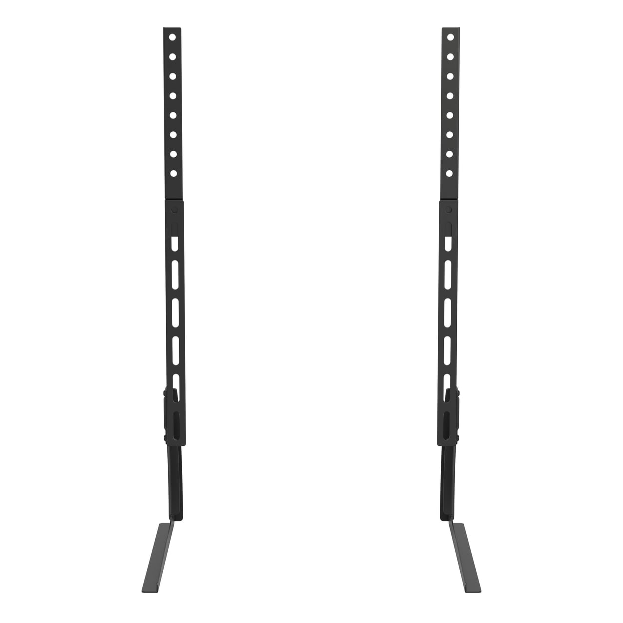 Black Heavy-Duty Metal Freestanding Base Stand for TV's up to 70"
