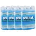 thumbnail image 2 of Cryopak Coque Rigide Réutilisable Packs de Glace Gel / Plus Froid Que la Glace / Fabriqué au Canada / pour Sacs à Lunch Isolés et Petits Refroidisseurs / Packs de Congélation Épais et Durables / Petit 3x5 Pouces (Lot de 4), 2 of 7
