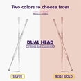 thumbnail image 3 of Dual Head Spring Ear Cleaner Ear Pick Spoon Wax Removal Care Cleaner Tools, 3 of 8