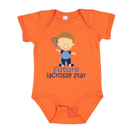 

Inktastic Future Lacrosse Star Boy Gift Baby Boy Bodysuit