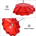 thumbnail image 4 of Phenofice Support de Menu de Restaurant en Plastique Rouge et Pointe de Reçu avec Base Robuste pour une Utilisation Sans Effort, 2 Pcs, 4 of 8